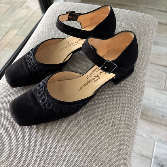 Salvatore Ferragamo Shoes - Salvatore Ferragamo boutique, black shoes, 7